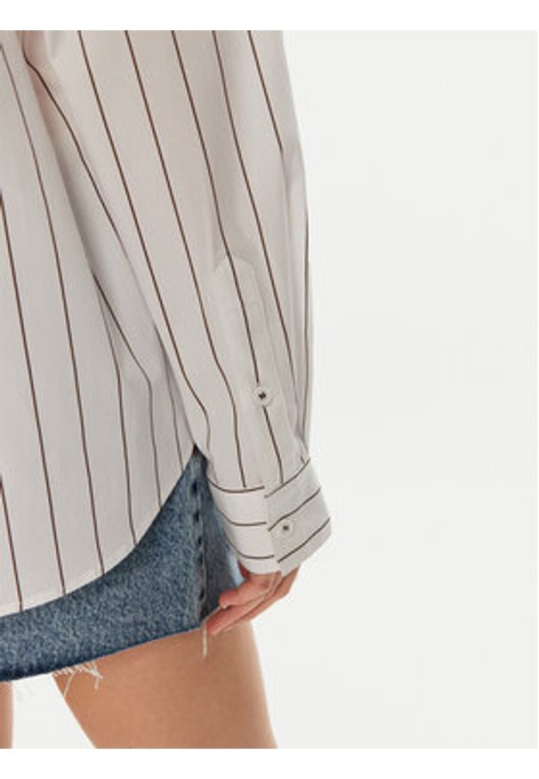 Miss Sixty Koszula 6L3XJ0320000 Biały Regular Fit. Kolor: biały. Materiał: bawełna