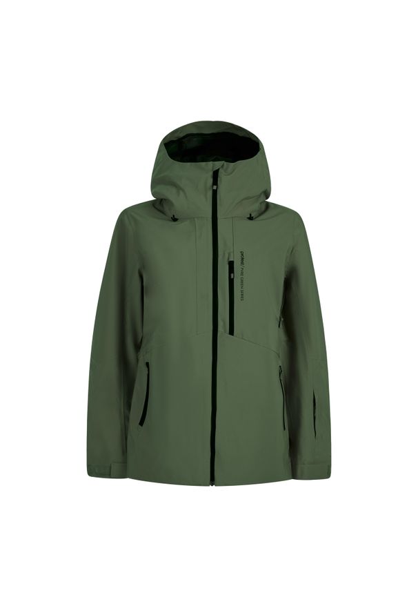 Damska kurtka narciarska Protest Dyna 3L. Kolor: zielony. Sezon: zima. Sport: narciarstwo