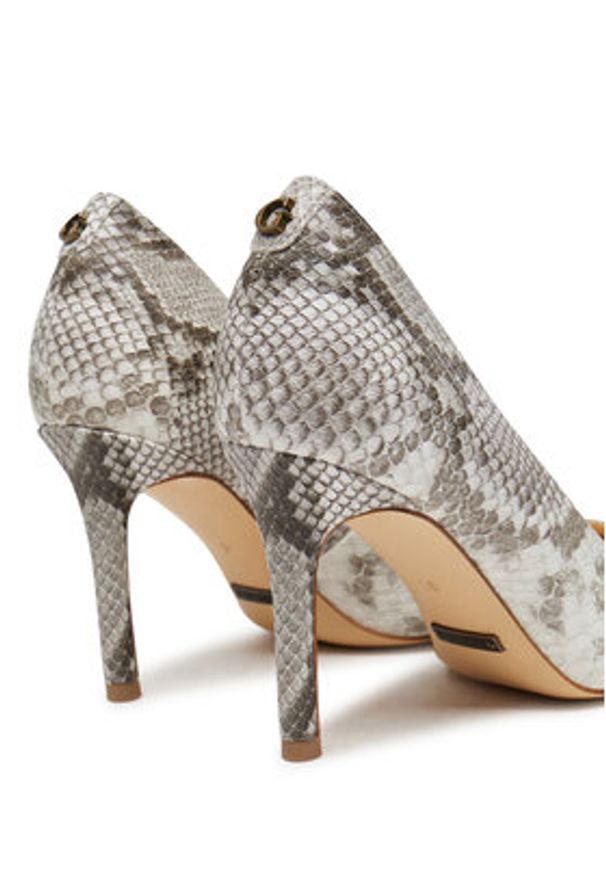 Guess Szpilki FLPDB4 ELE08 Szary. Kolor: szary. Materiał: skóra. Obcas: na szpilce