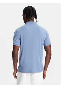 Polo Ralph Lauren Polo 710704319169 Niebieski Custom Slim Fit. Typ kołnierza: polo. Kolor: niebieski. Materiał: bawełna