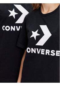 Converse T-Shirt Unisex Chuck Patch 10025458-A02 Czarny Standard Fit. Kolor: czarny. Materiał: bawełna #3