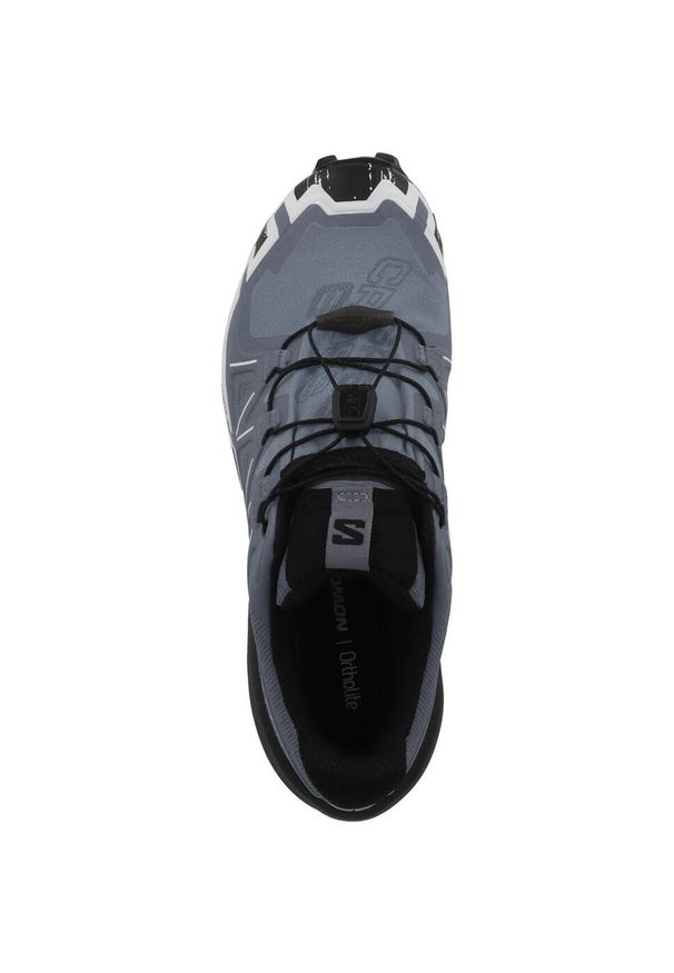 salomon - Buty do biegania damskie Salomon Speedcross 6 Gore-tex. Kolor: szary. Materiał: syntetyk, materiał. Szerokość cholewki: normalna. Technologia: Gore-Tex. Model: Salomon Speedcross. Sport: bieganie