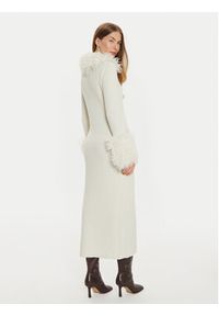 TwinSet - TWINSET Kardigan 242TT3430 Biały Slim Fit. Kolor: biały. Materiał: syntetyk #4
