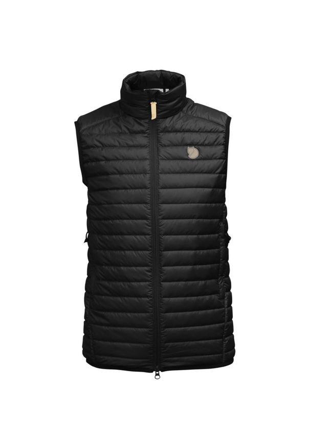 Fjällräven - Kamizelka ocieplana damska Fjallraven Abisko Padded Vest. Kolor: wielokolorowy, szary, czarny. Sport: turystyka piesza