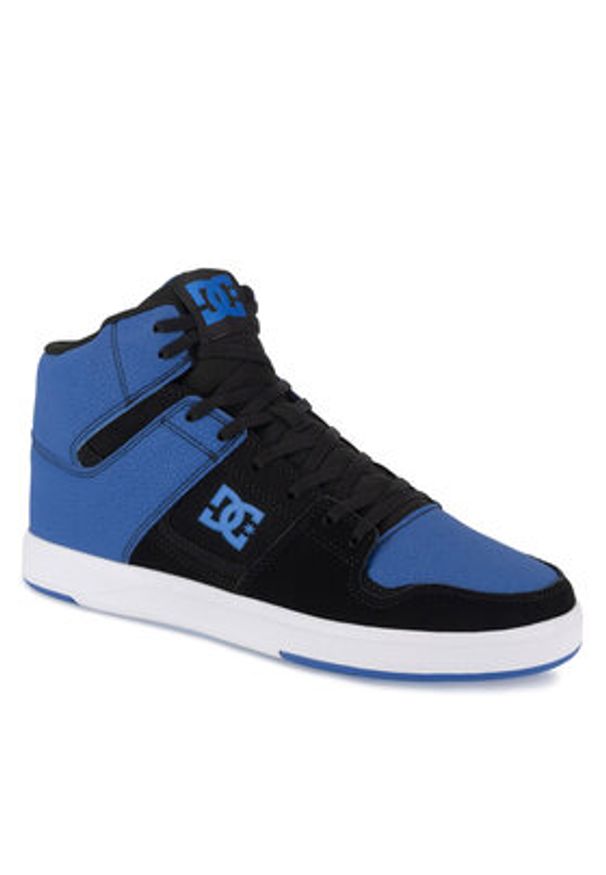 DC Sneakersy CURE HI TOP ADYS400072-RB1 Niebieski. Kolor: niebieski. Materiał: skóra