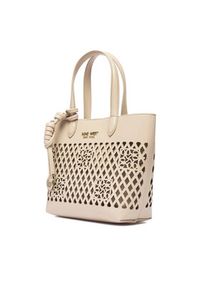 Nine West Torebka CEO-Essex Light-LDA8698A Beżowy. Kolor: beżowy. Materiał: skórzane #6