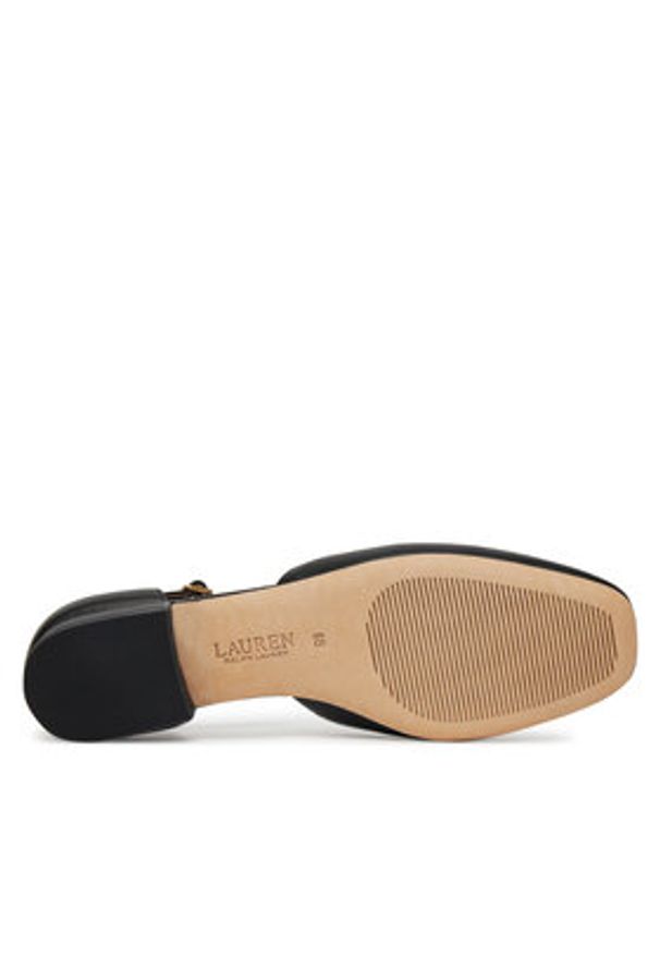 Lauren Ralph Lauren - LAUREN RALPH LAUREN Półbuty Emelie 802961793001 Czarny. Kolor: czarny. Materiał: skóra