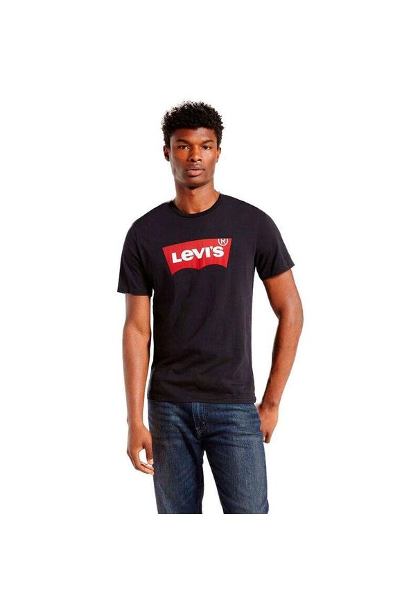 Levi's® - T-Shirt Standard Housemarked Rozmiar XS Czarny - 17783-0137. Kolor: czarny
