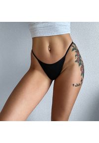 Intica - Stringi gładkie niewidoczne pod odzieżą Semra. Materiał: materiał. Wzór: gładki #7