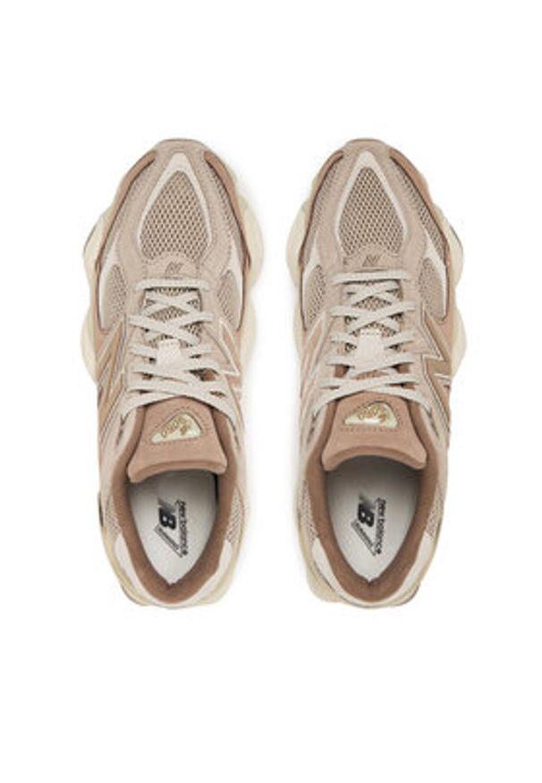 New Balance Sneakersy U9060ERC M Brązowy. Kolor: brązowy. Materiał: zamsz, skóra