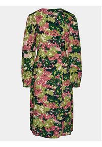 Pieces Sukienka koszulowa 17142593 Kolorowy Regular Fit. Materiał: wiskoza. Wzór: kolorowy. Typ sukienki: koszulowe #2