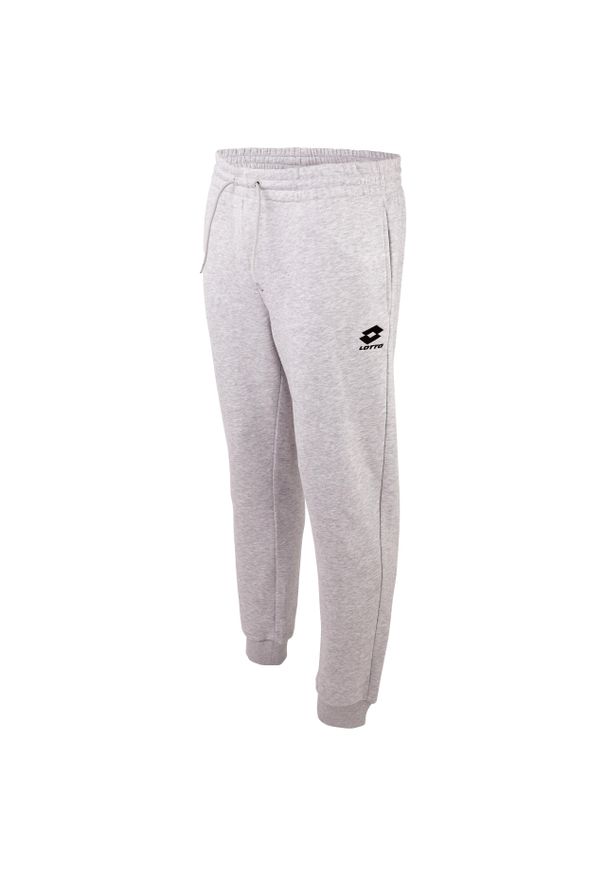 LOTTO - Spodnie męskie sportowe Lotto MEN. Kolor: szary. Sezon: zima. Sport: bieganie