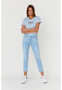 7 FOR ALL MANKIND Jasne jeansy damskie Wind Catcher, Rozmiar 27. Kolor: niebieski #4