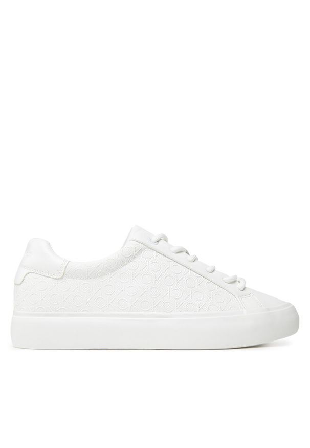 Sneakersy Calvin Klein. Kolor: biały