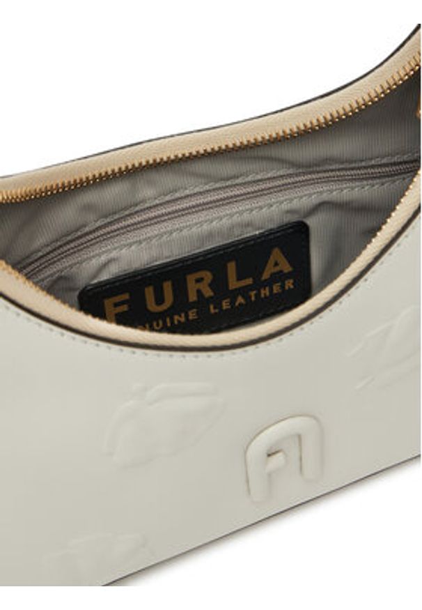 Furla Torebka WB00863 BX3822 1704S Biały. Kolor: biały. Materiał: skórzane