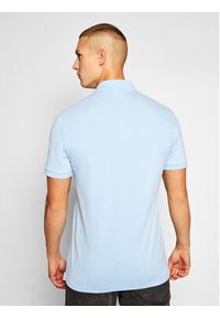 Lacoste Polo PH4012 Niebieski Slim Fit. Typ kołnierza: polo. Kolor: niebieski. Materiał: bawełna