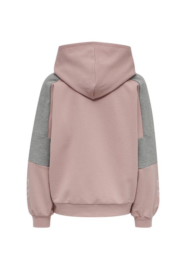 Bluza z kapturem dla dzieci Hummel hmlBOXLINE. Typ kołnierza: kaptur. Kolor: różowy. Sport: joga i pilates