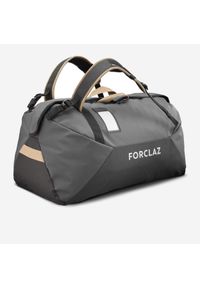 FORCLAZ - Torba trekkingowa Forclaz Duffel 100 Basic 100 l. Kolor: szary. Materiał: tkanina #1