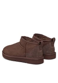 Ugg Śniegowce W Classic Ultra Mini 1116109 Brązowy. Kolor: brązowy. Materiał: zamsz, skóra #6