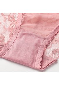 Intica - Koronkowe majtki ażurowe przewiewne na co dzień i specjalne okazje Evon. Kolor: biały. Materiał: koronka. Wzór: ażurowy #2