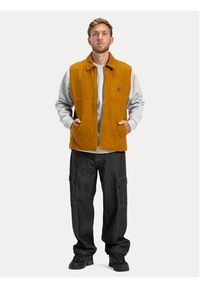 DC Shoes Bezrękawnik Keyless EDYJK03264 Brązowy Regular Fit. Kolor: brązowy. Materiał: bawełna. Długość rękawa: bez rękawów #4