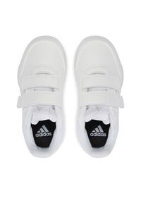 Adidas - adidas Sneakersy Tensaur Sport Training Hook and Loop Shoes GW1987 Biały. Kolor: biały. Materiał: skóra #4