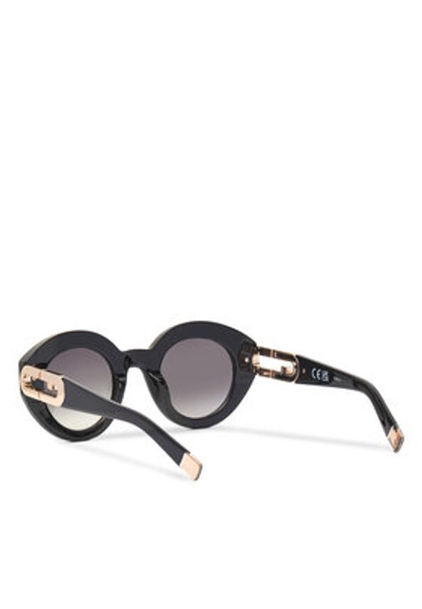 Furla Okulary przeciwsłoneczne WD00157 A.0116 CN O6000 Czarny. Kolor: czarny