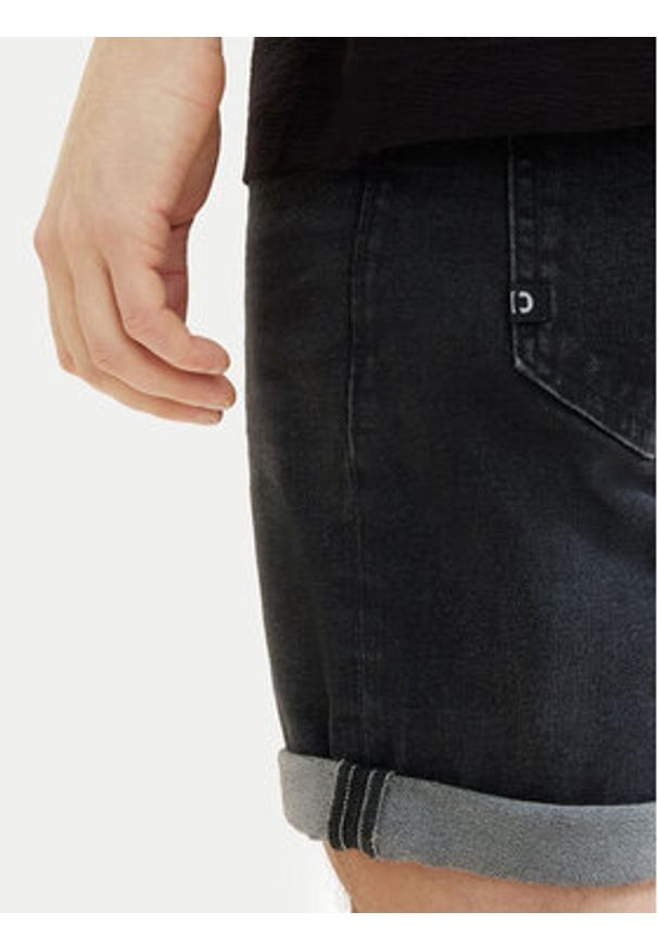Tom Tailor Denim Szorty jeansowe 1040209 Szary Regular Fit. Kolor: szary. Materiał: bawełna
