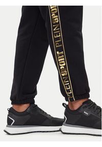 Plein Sport Spodnie dresowe PAEC MJT2602 STE003N Czarny Regular Fit. Kolor: czarny. Materiał: bawełna #5