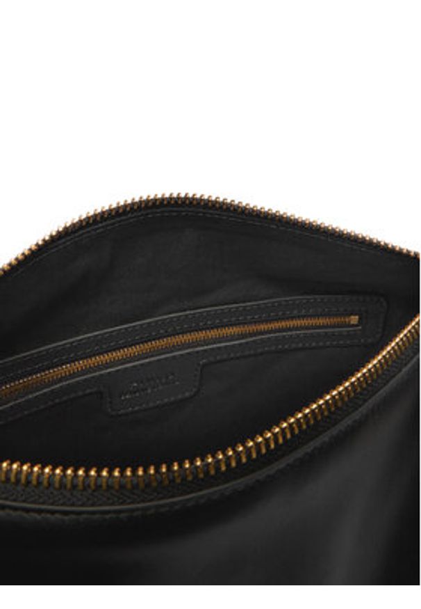 Pinko - PINKO Torebka Hobo Zip Around Classic AI 25-26 PLTT 105113 A0QO Czarny. Kolor: czarny. Materiał: skórzane