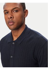 BOSS Koszula Amicino 50558725 Granatowy Regular Fit. Kolor: niebieski. Materiał: bawełna #3