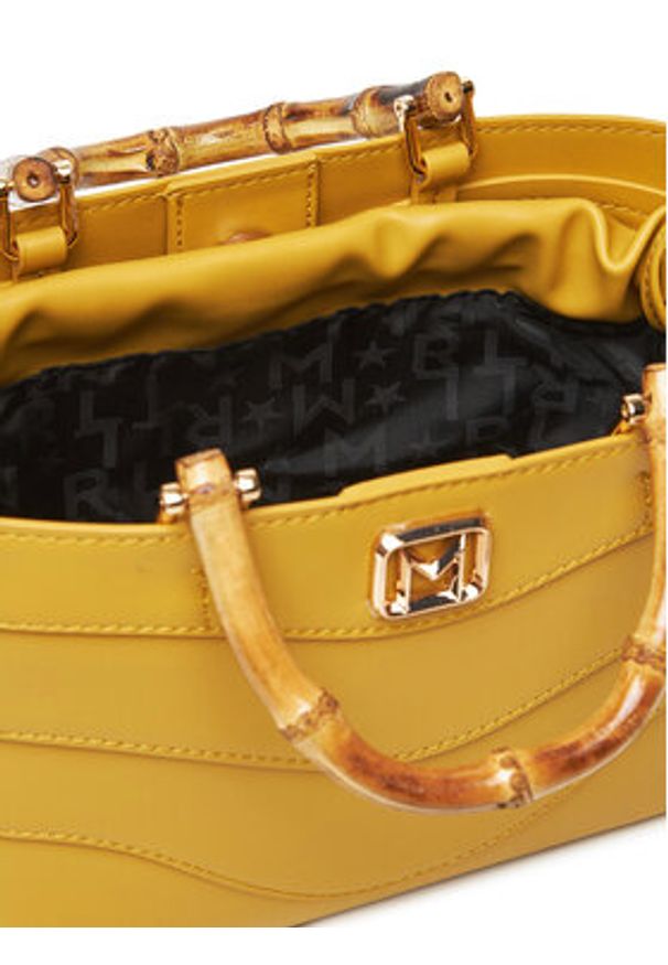 Marella Torebka Dinda 2513511027200 Żółty. Kolor: żółty. Materiał: skórzane