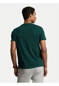 Polo Ralph Lauren T-Shirt 710671438378 Zielony Custom Slim Fit. Typ kołnierza: polo. Kolor: zielony. Materiał: bawełna #3