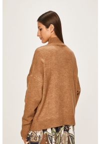 ANSWEAR - Answear - Sweter. Kolor: złoty, brązowy, wielokolorowy. Materiał: poliester, dzianina, akryl, elastan. Wzór: gładki #2
