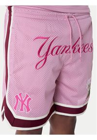 New Era Szorty sportowe New York Yankees MLB Floral 60596339 Różowy Regular Fit. Kolor: różowy. Materiał: syntetyk. Styl: sportowy