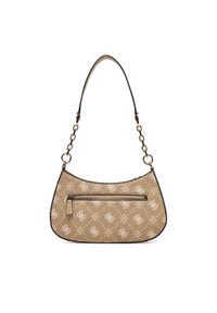 Guess Torebka Carrie Logo HWGP98 98180 Beżowy. Kolor: beżowy. Materiał: skórzane #4