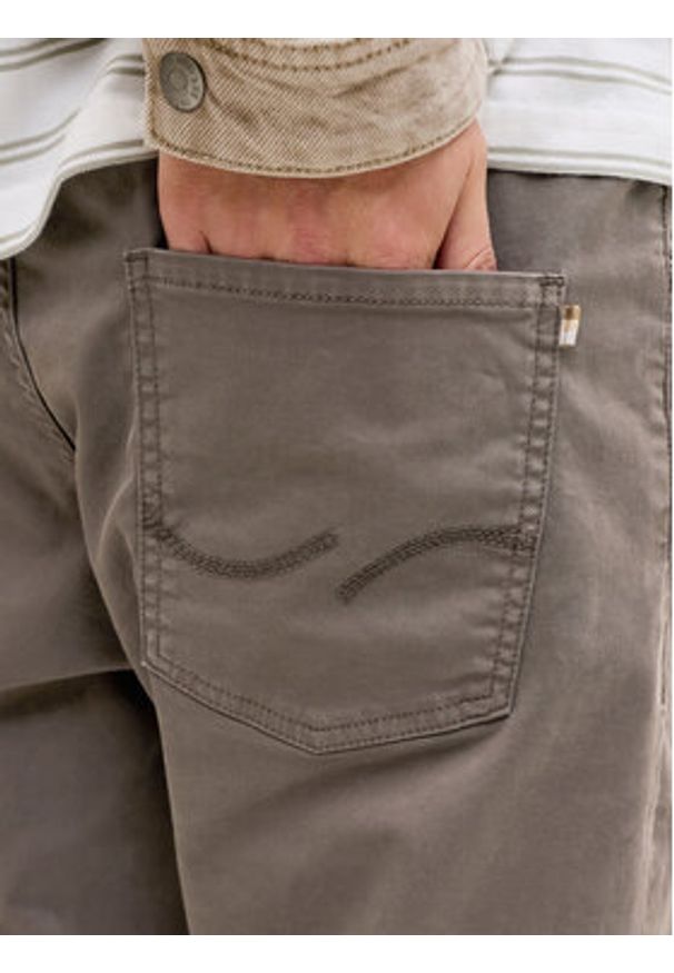 Jack & Jones Spodnie materiałowe Clark Finn 12293328 Brązowy Regular Fit. Kolor: brązowy. Materiał: bawełna