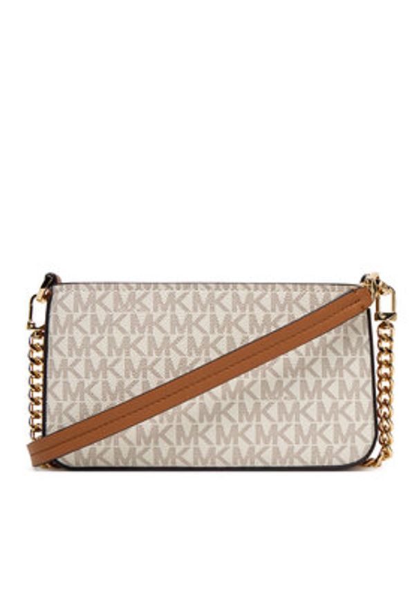 MICHAEL Michael Kors Torebka Bryant Small 32S5GYTU0B Beżowy. Kolor: beżowy. Materiał: skórzane