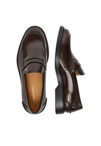 Gino Rossi - GINO ROSSI Mokasyny EO-PIETRO-01 125AM Brązowy. Kolor: brązowy. Materiał: skóra #9