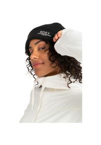 Czapka zimowa damska Roxy Folker. Kolor: czarny. Materiał: akryl. Sezon: zima #1