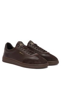 GANT - Gant Sneakersy 31631008 Brązowy. Kolor: brązowy. Materiał: skóra #6