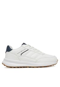 TOMMY HILFIGER - Sneakersy Tommy Hilfiger. Kolor: biały