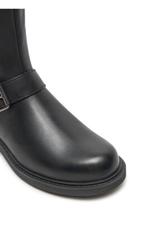 Clarks Kozaki Orinoco 2 Tall 26179096 Czarny. Kolor: czarny. Materiał: skóra