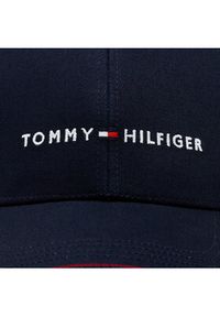 TOMMY HILFIGER - Tommy Hilfiger Czapka z daszkiem Th Skyline Cap AM0AM11494 Granatowy. Kolor: niebieski. Materiał: bawełna #2