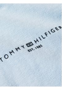 TOMMY HILFIGER - Tommy Hilfiger T-Shirt 1985 WW0WW37877 Błękitny Regular Fit. Kolor: niebieski. Materiał: bawełna #6