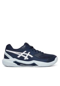 Asics Buty do tenisa Gel-Dedicate 8 Clay 1042A255 Granatowy. Kolor: niebieski. Materiał: skóra. Sport: tenis #1