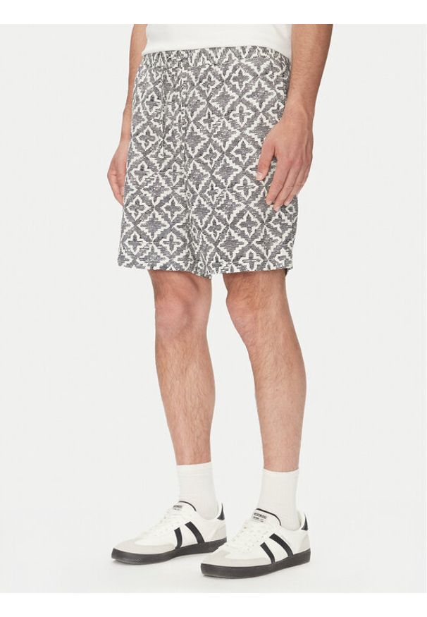 Jack & Jones - Jack&Jones Szorty materiałowe Jaiden 12277620 Szary Relaxed Fit. Kolor: szary. Materiał: bawełna