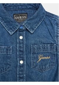 Guess Sukienka codzienna K3YK16 D4EU0 Kolorowy Regular Fit. Okazja: na co dzień. Materiał: syntetyk. Wzór: kolorowy. Typ sukienki: proste. Styl: casual #3