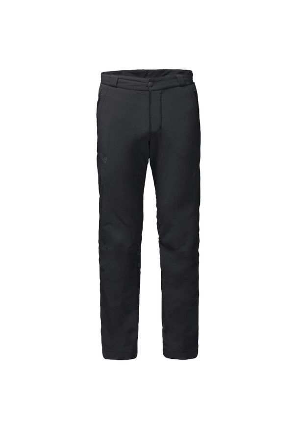 Spodnie turystyczne męskie Jack Wolfskin Activate Thermic. Kolor: czarny. Materiał: poliamid. Sport: turystyka piesza