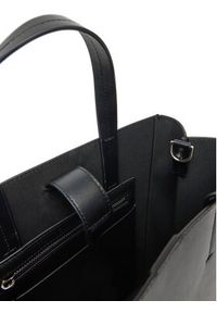 Calvin Klein Torebka Line Lthr Mini Tote 32 LV04F3002G Czarny. Kolor: czarny. Materiał: skórzane #4